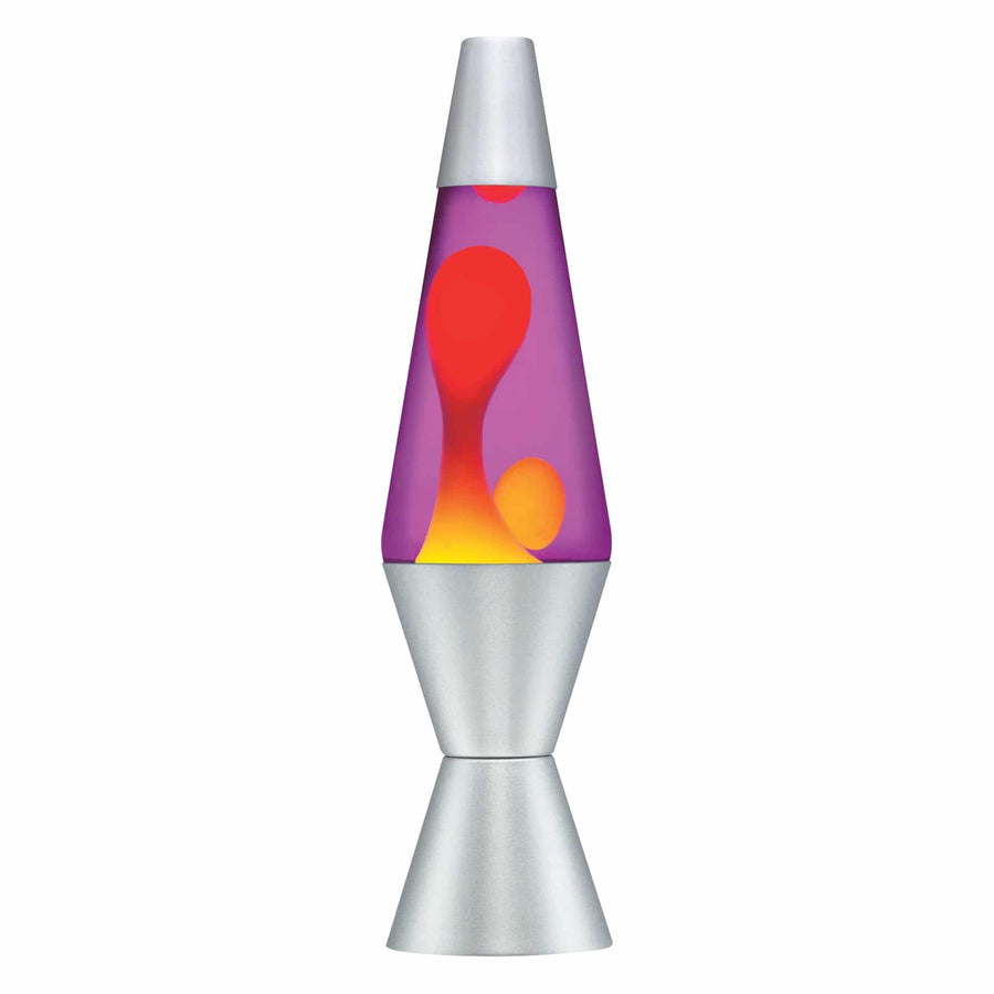 14.5” LAMP – YELLOW/PURPLE/SILVER N3